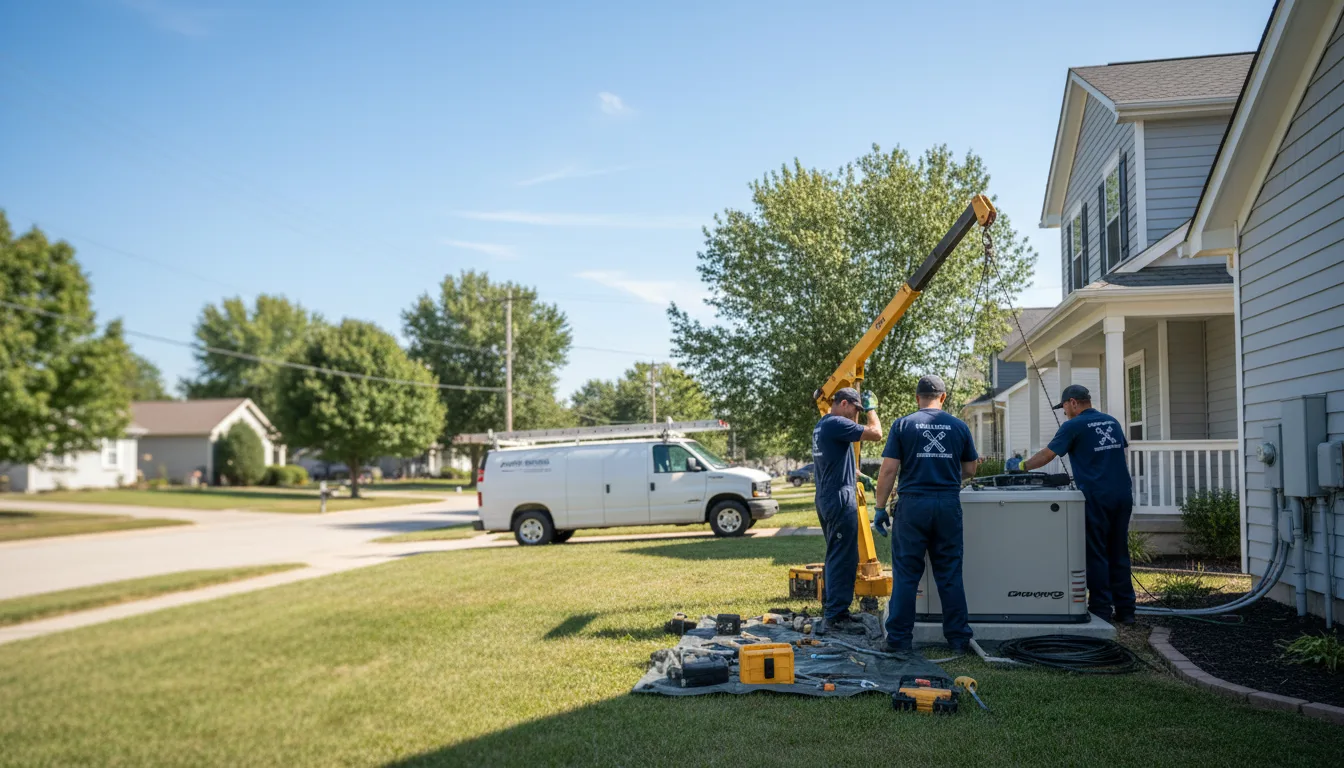 Generator Installation in Andrews, IN near me